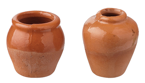 Glazed Urn Set, 2 pc.